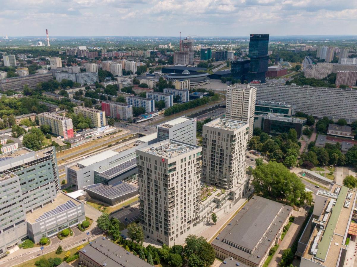 Urban Apartments Luxury Skyline Sokolska Towers 30A, 2 Free Garages, Gym & Sauna, Self Check-In Katowice Exterior foto