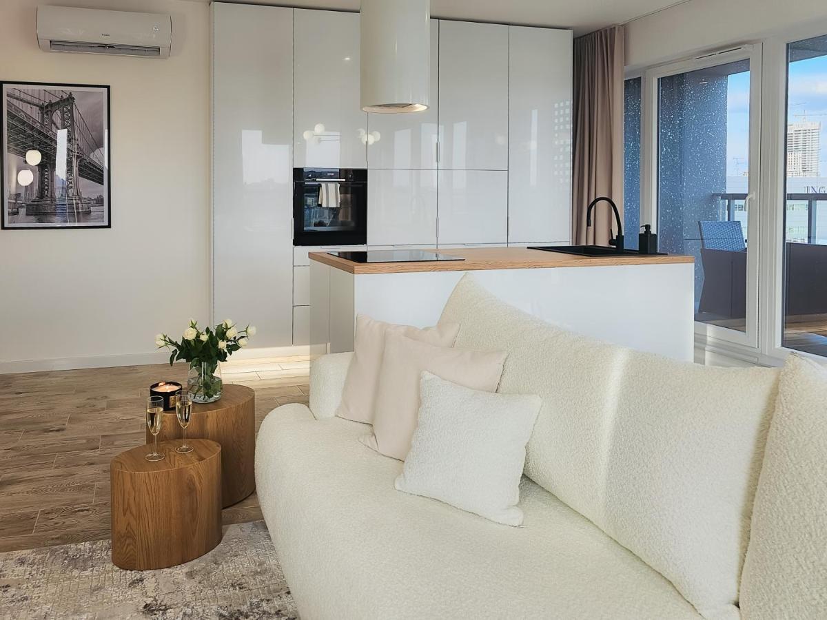 Urban Apartments Luxury Skyline Sokolska Towers 30A, 2 Free Garages, Gym & Sauna, Self Check-In Katowice Exterior foto